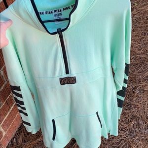 Victoria’s Secret Pink quarter zip pullover